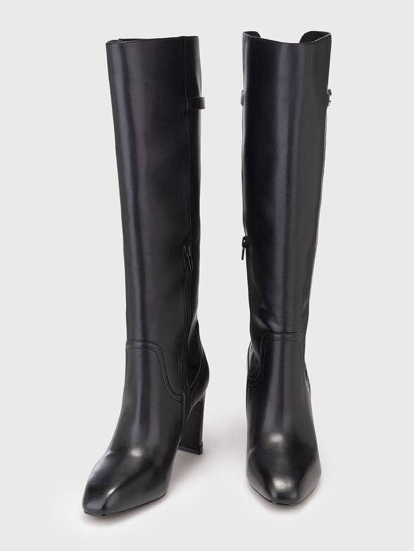 LAILA 03 heeled boots in leather - 6