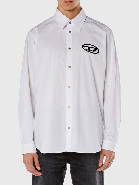 S-SIMPLY-D cotton shirt - 1