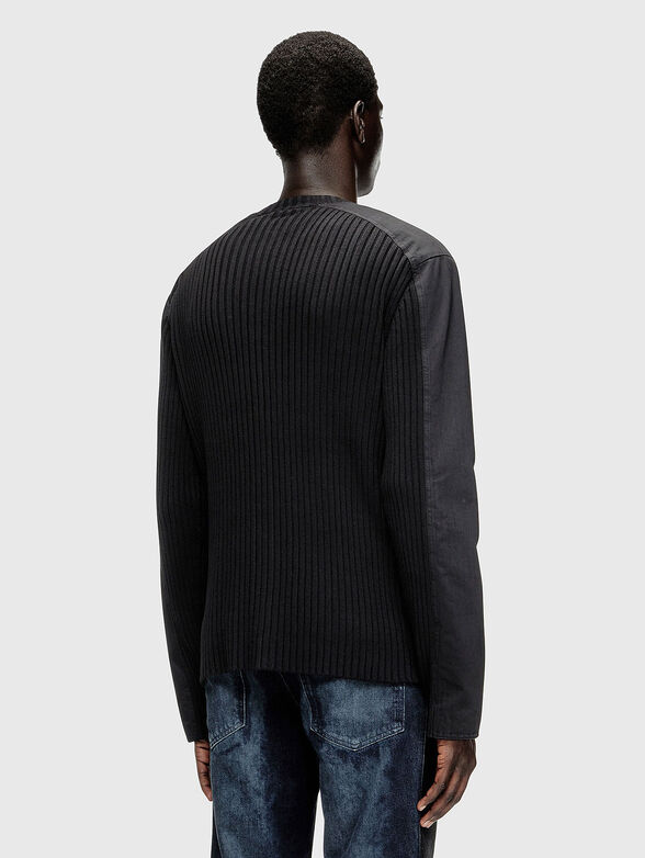 K-MATTY cotton cardigan with zip - 3