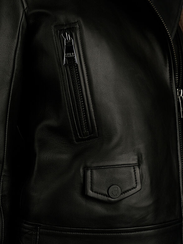 IKONIK Leather biker jacket - 2