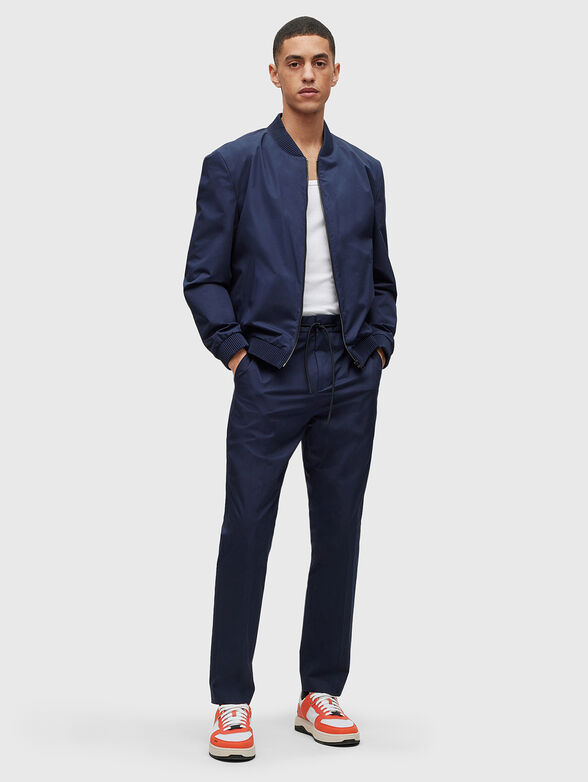 HOWIE blue slim pants - 4