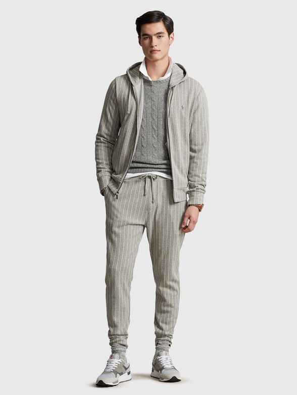 Striped cotton pants - 3