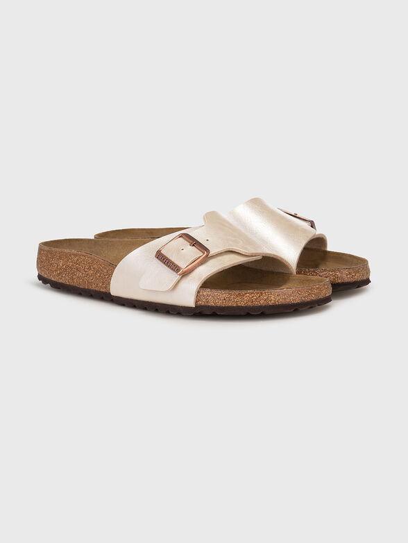 CATALINA slippers in pearl white color - 2