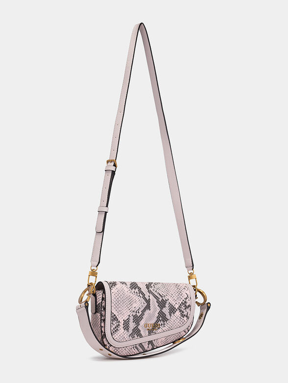 Bag with a modern snake print - 2