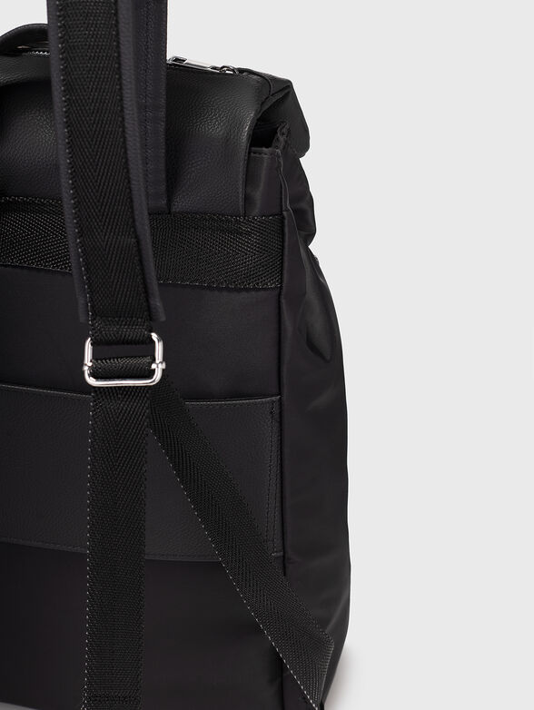 Backpack with accent pockets and logo - 4