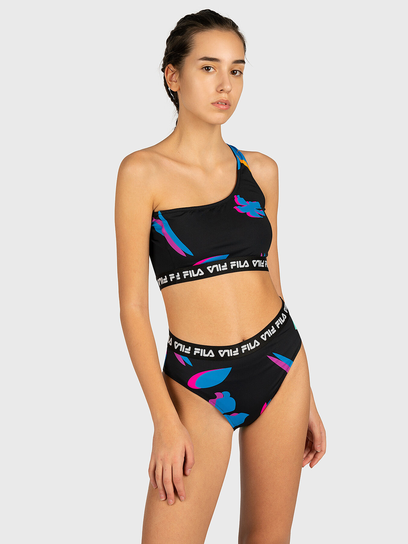 ELISA Swimsuit with one strap brand FILA Globalbrandsstore en