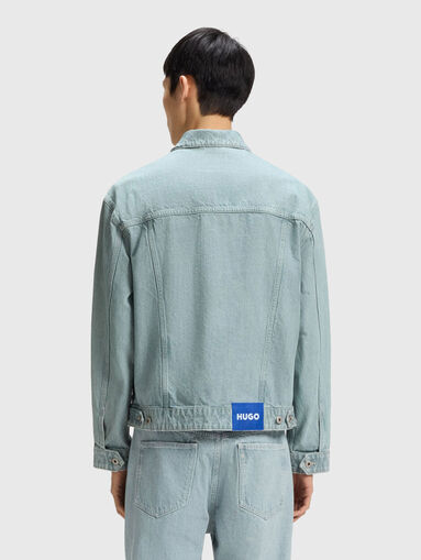 DEX denim jacket with logo - 3