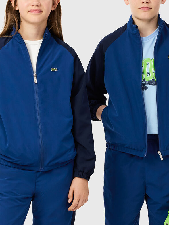Colour-block track jacket - 1