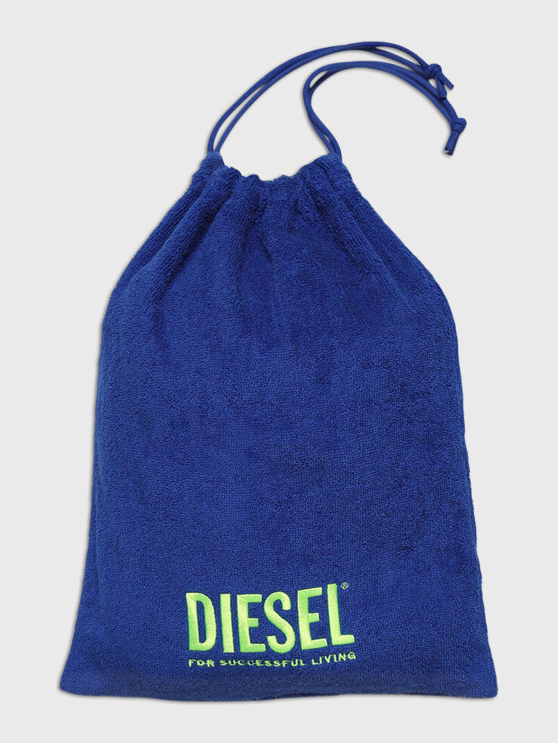 MANDRYB bathrobe with logo accent - 3