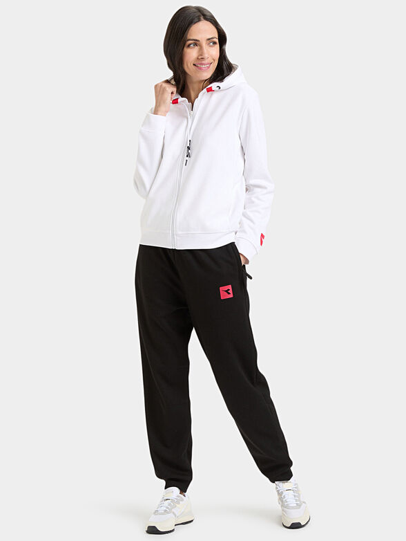 URBANITY sports sweatshirt with hood and laces - 3