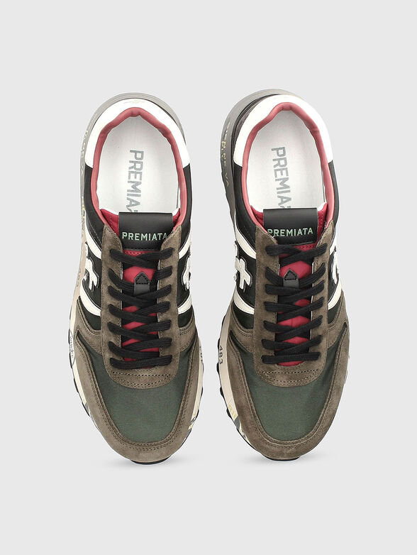 LANDER suede sports shoes - 6