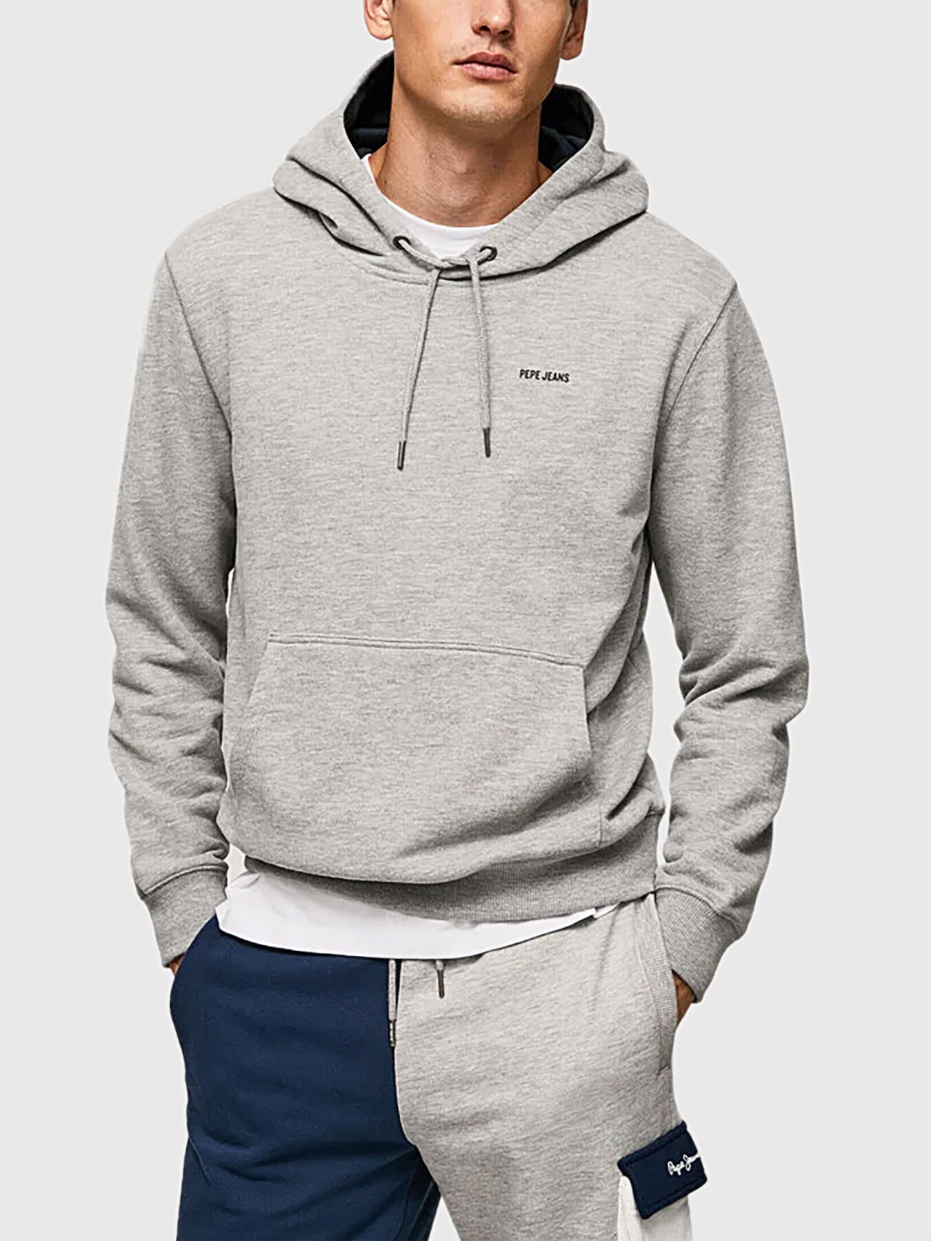 ARCHIE grey sweatshirt with contrast print on the back brand Pepe Jeans Globalbrandsstore en