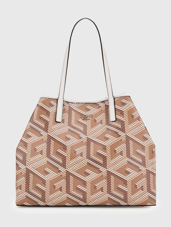VIKKY brown shopper bag - 1