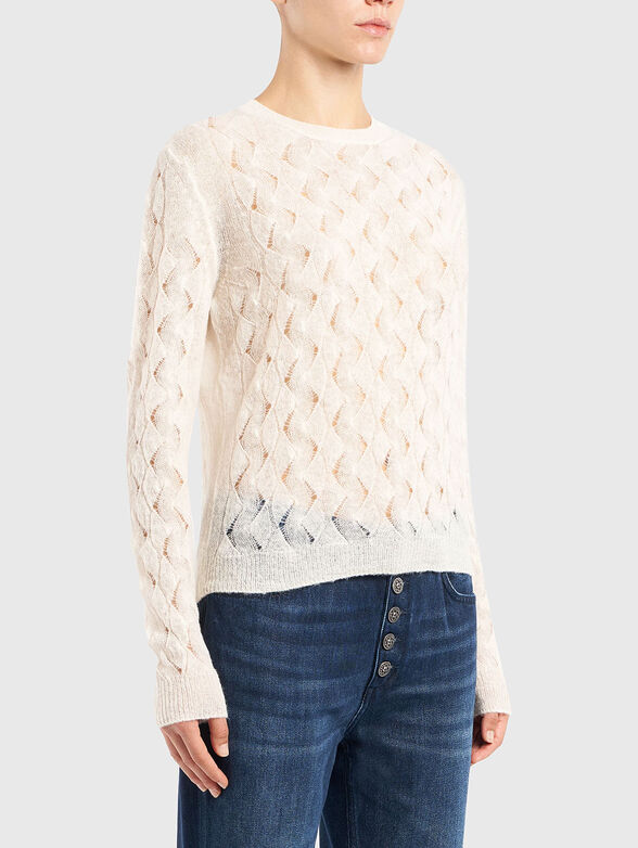 Openwork sweater - 1
