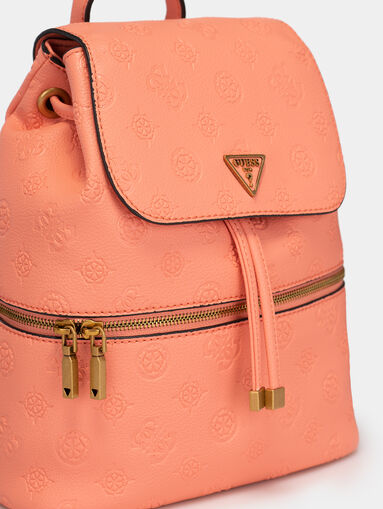 HELAINA backpack with embossed logo - 4