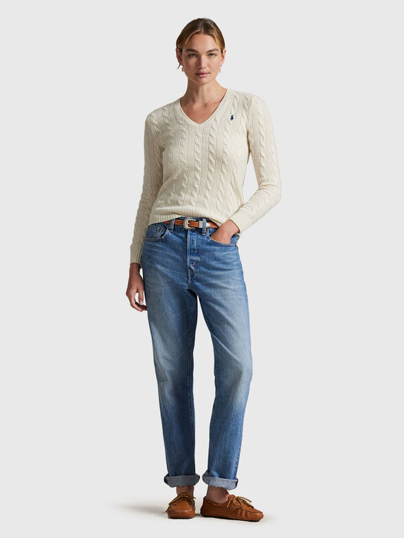 KIMBERLY V-neck sweater - 2