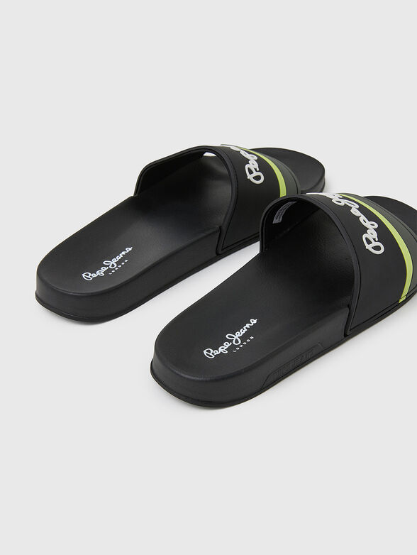 PORTOBELLO black slippers - 3