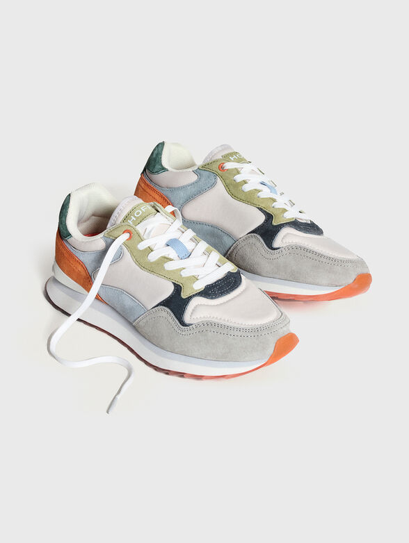 KINGSTON suede and textile sports shoes - 2