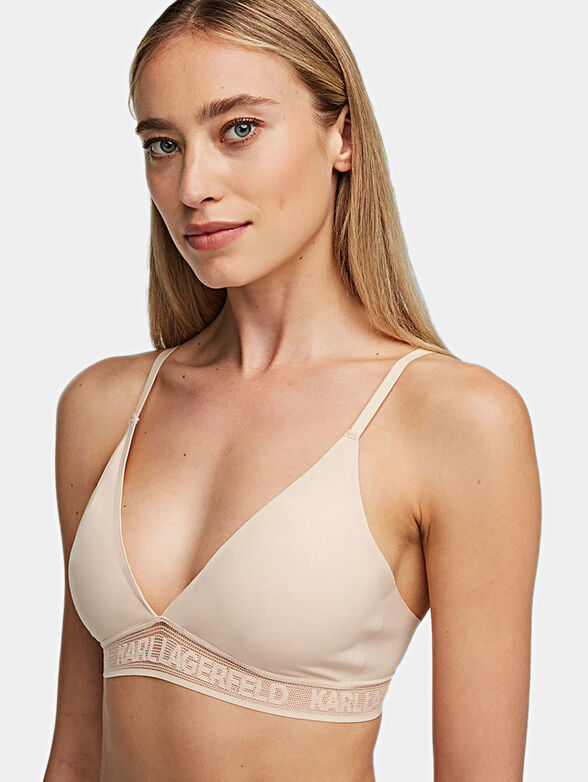 KARL bra with logo detail - 1