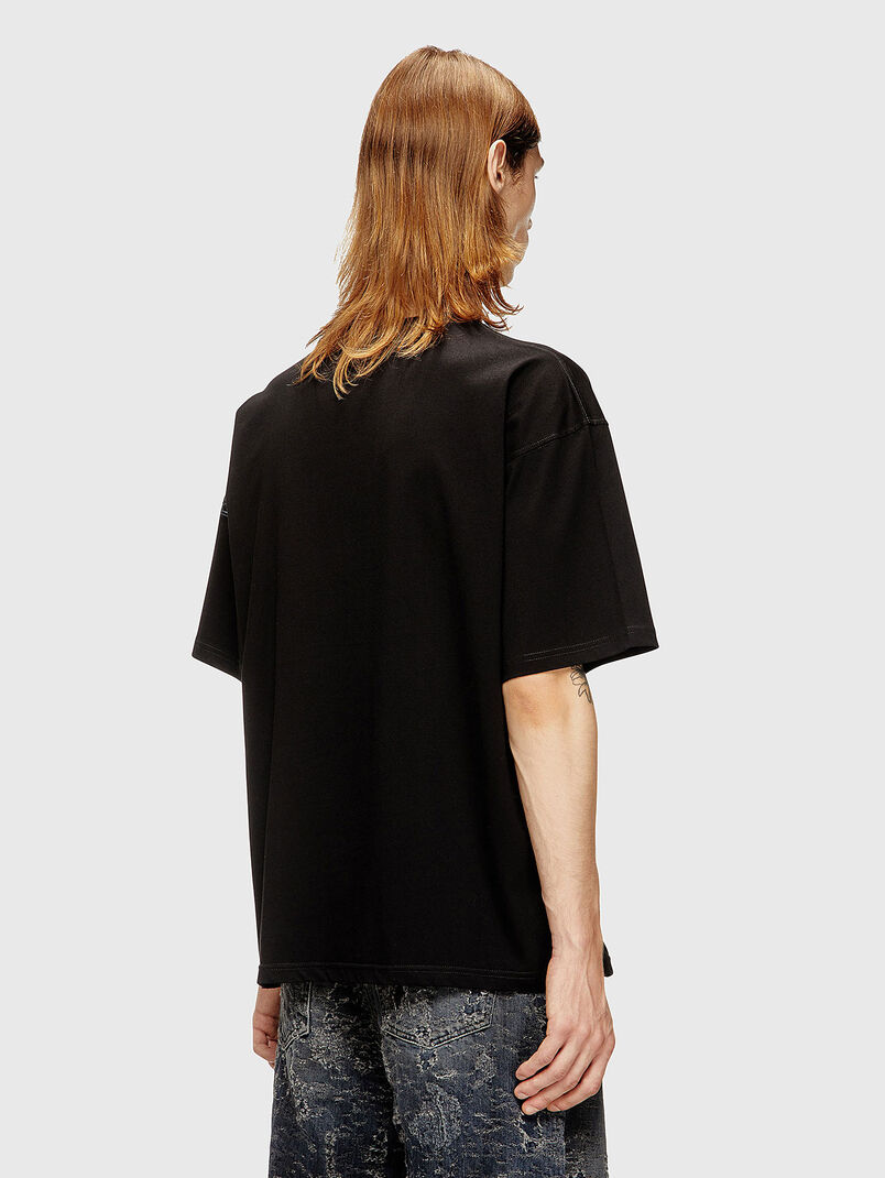 T-BOXT-T25 cotton T-shirt with logo print - 3