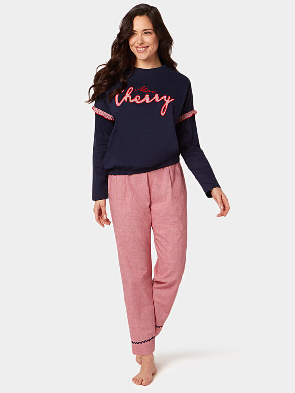 CHERRY pajamas in two parts - 2