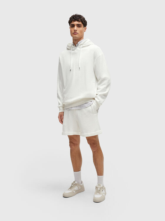 SULLIVAN white sweatshirt in cotton - 2