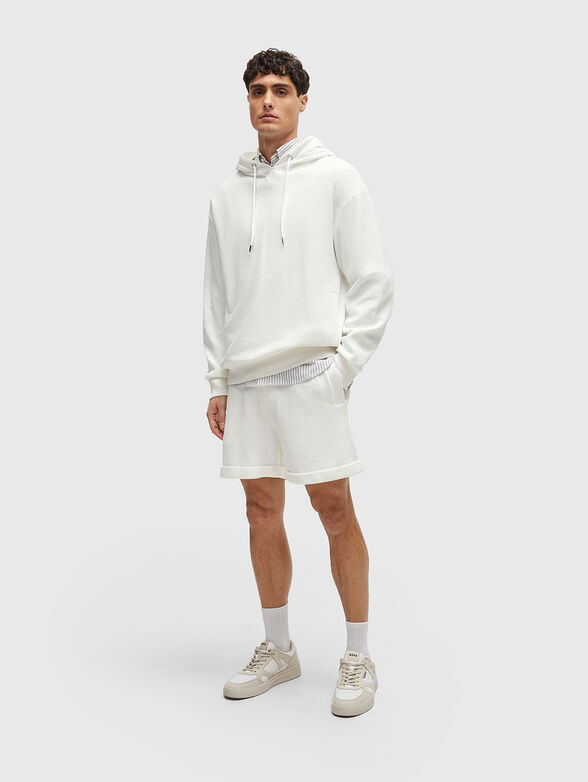 SULLIVAN white sweatshirt in cotton - 2