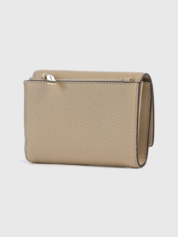 Leather wallet with logo detail - 2