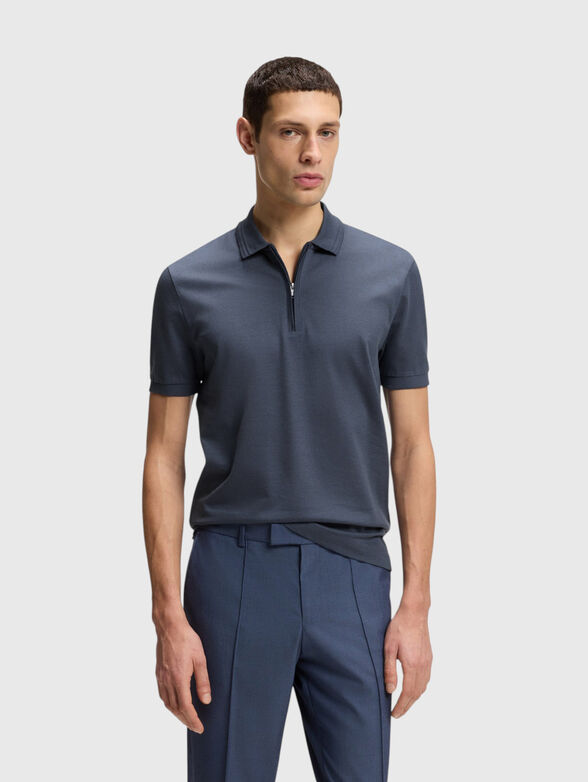 Polo shirt with a zip - 1