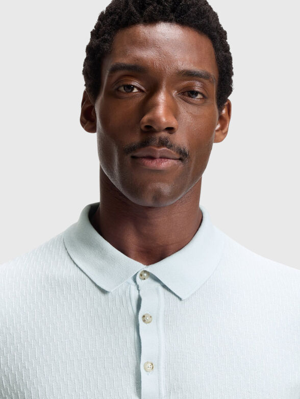 H-LURAZIO blouse in light blue - 4