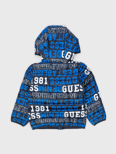 Jacket with contrasting print  - 2