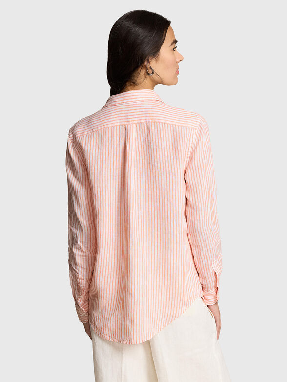 Striped linen shirt - 3