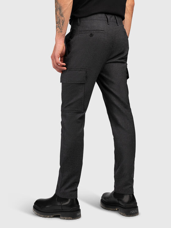 Панталон от вълнен бленд - 2