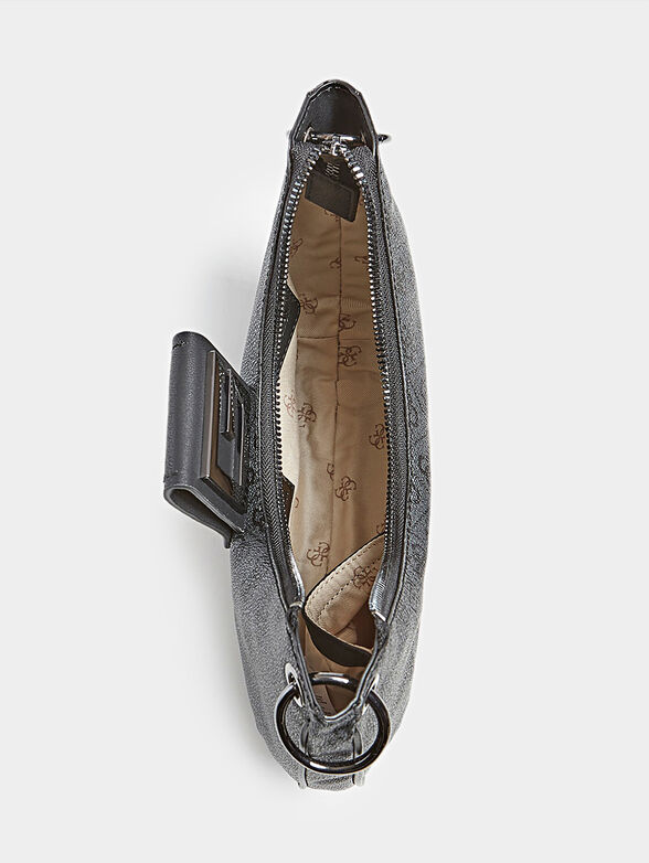 BRIGHTSIDE Hobo bag with logo print - 4
