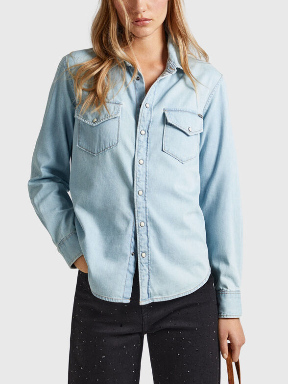 IVY denim shirt - 1