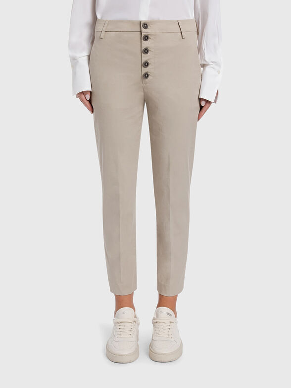 NIMA pants with accent buttons - 1