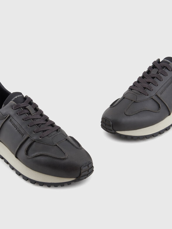 Genuine leather sneakers - 4