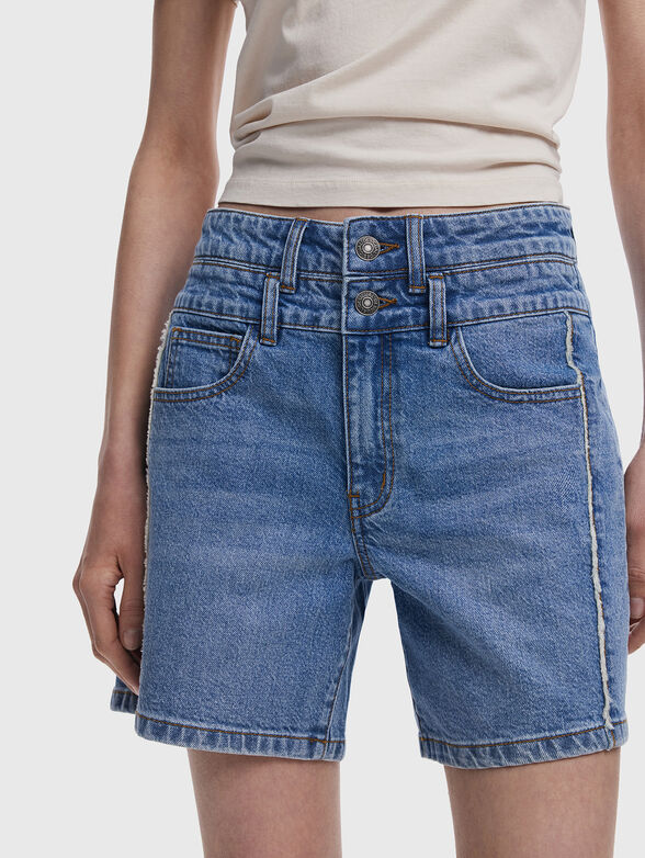 DOUBLE denim shorts - 4