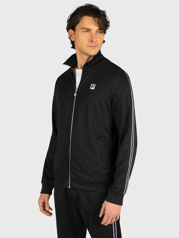 SALIH Track jacket in black - 1