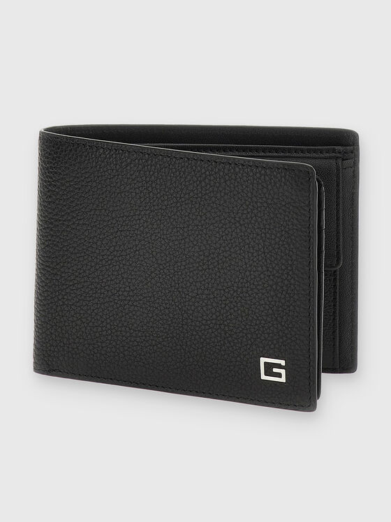 NEW ZURIGO black leather wallet - 1