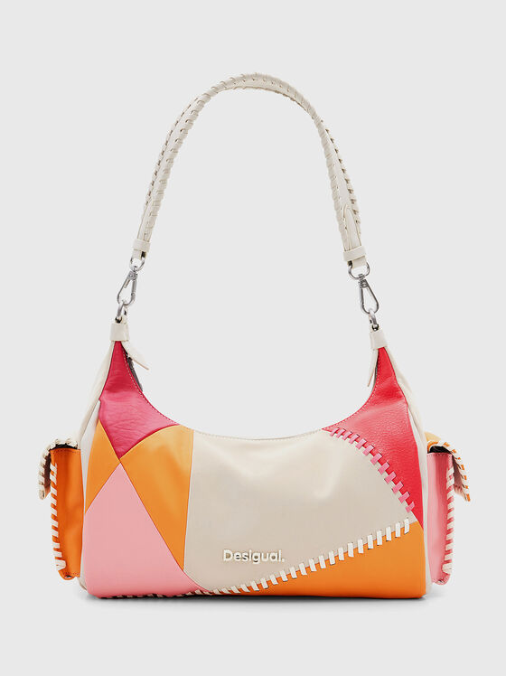 Hand bag with coloured elements - 1