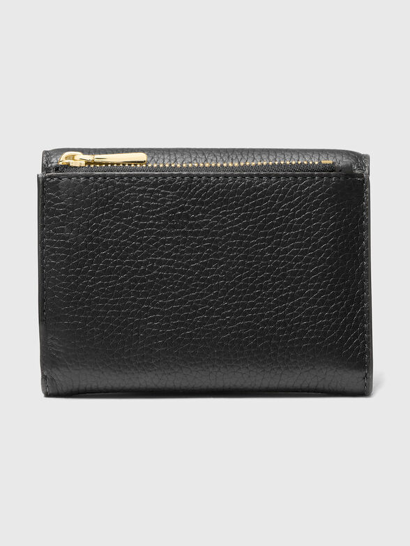 Leather wallet with logo detail - 2