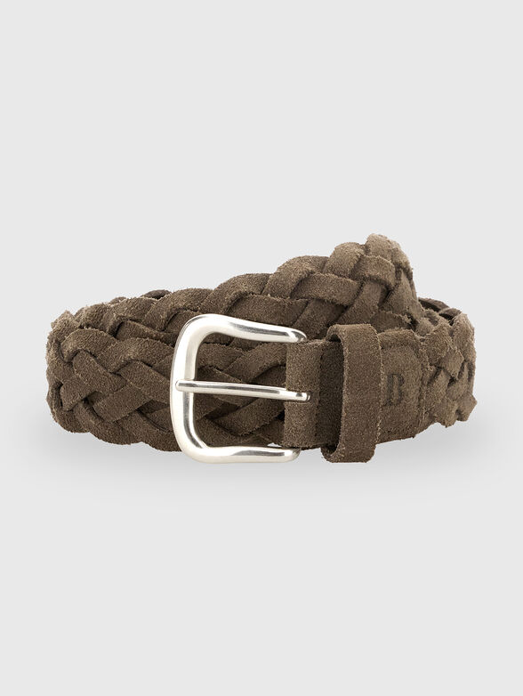 Woven suede belt - 1