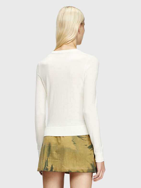 M-ALINESA wool blouse with logo - 3