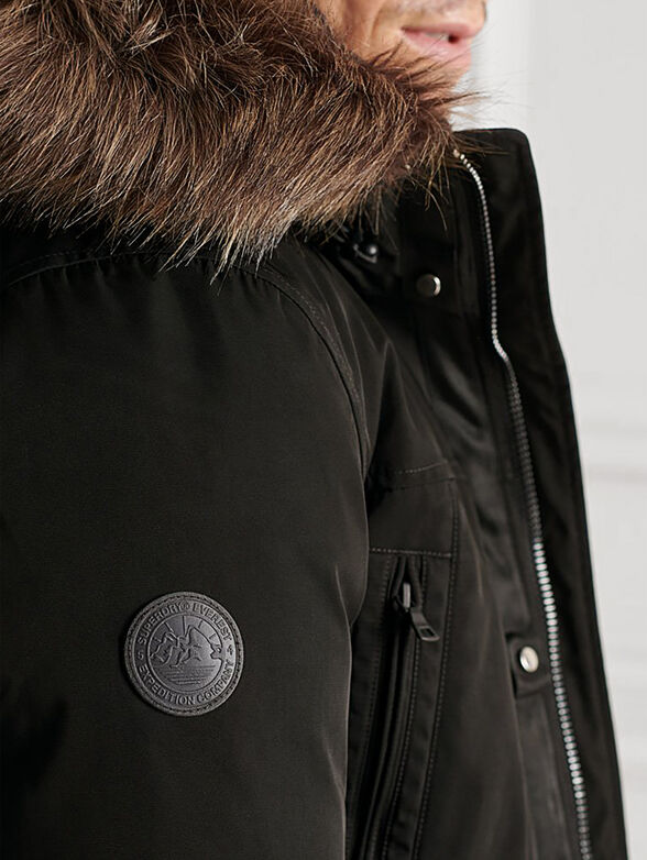 Winter jacket with a hood - 6