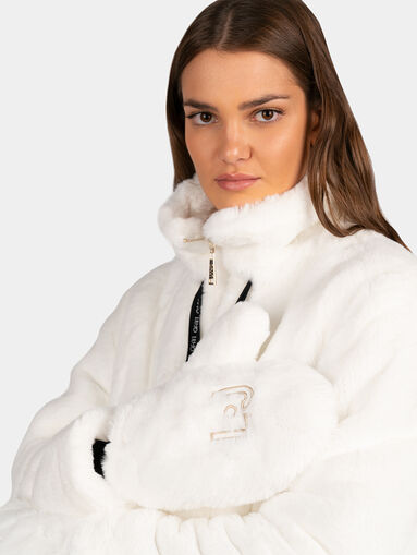 Reversible jacket in soft fabric - 4