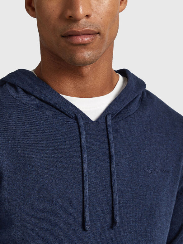 ANDRE dark blue sweatshirt - 4
