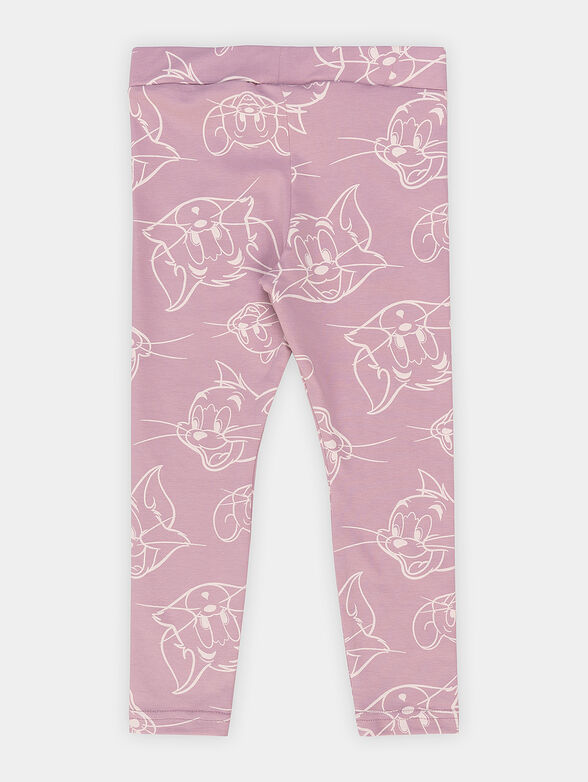 TOKAT  leggings with TOM AND JERRY print - 2