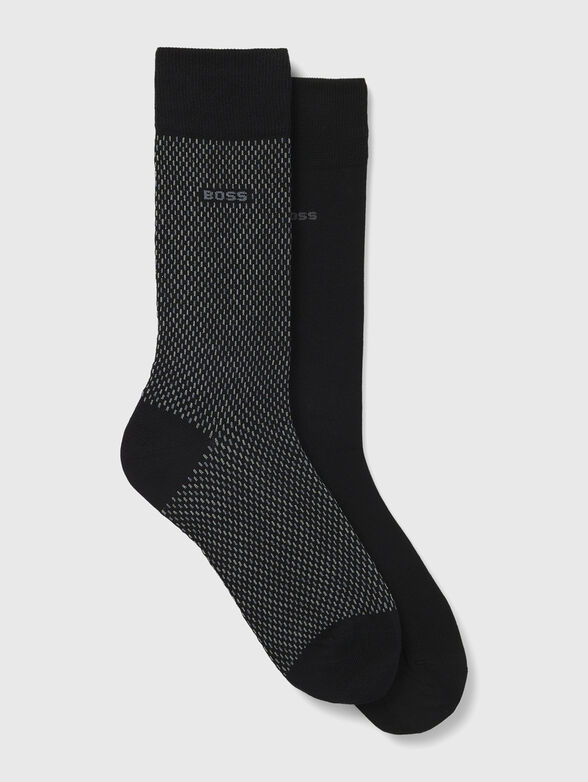 Set of two pairs of cotton socks - 1