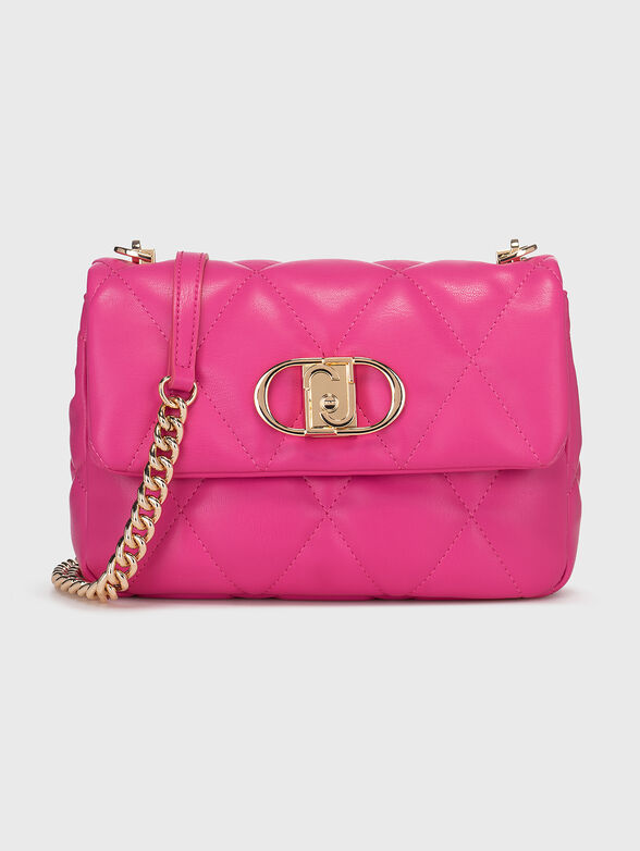Crossbody bag with wuilted effect - 1